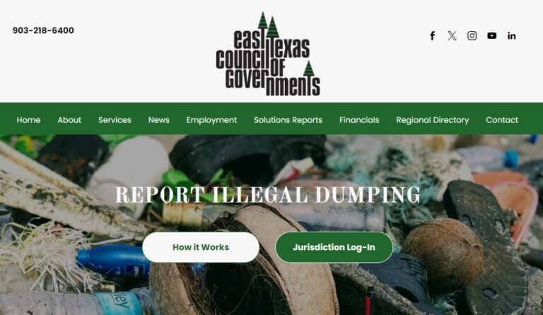 Harrison County ETCOC - Report illegal dumping