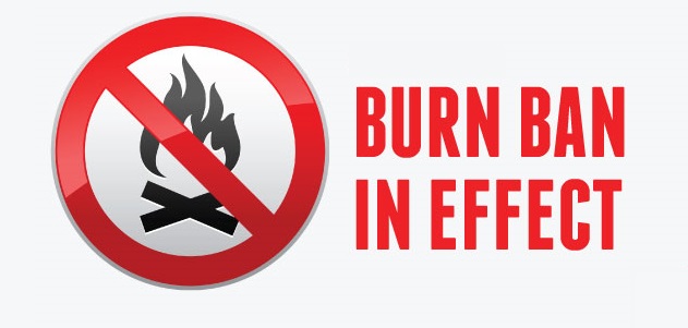 Burn Ban in Effect, August 13th